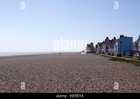 STRAND VON ALDEBURGH SUFFOLK. EAST ANGLIA UK. Stockfoto