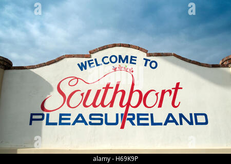 Southport Pleasureland Vergnügungspark, Merseyside, UK Stockfoto