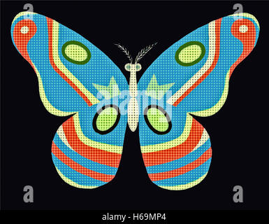 Der Schmetterling Bild ausgedrückt Hier als Symbol für die Transformation und die Geister durch viele Formen. Stockfoto