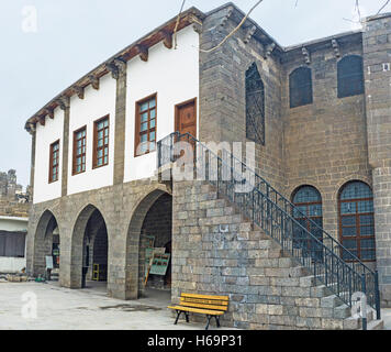 Die Gebäude der apostolischen armenischen Kirche wurde restauriert und für Besucher, Diyarbakir, Türkei eröffnet. Stockfoto