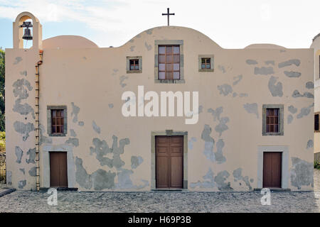 Lipari, Äolischen Inseln/Italien – 16. September 2016. Kirche der Schmerzensmutter in Lipari Stockfoto