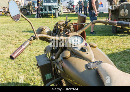 Les Sables d ' Olonne, Frankreich - 26. August 2016: Gedenken an die Befreiung des "Les Sables d 'Olonne", die am th stattfand Stockfoto
