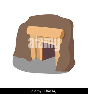 Mine-Cartoon-Symbol Stock Vektor