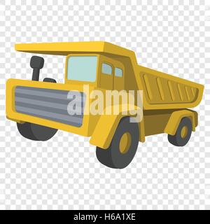 Bau LKW. Kipper-Cartoon-illustration Stock Vektor