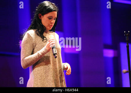 Philadelphia, PA, USA. 25. Oktober 2016. Rumer Willis Durchführung auf ihr Over The Love Tour im World Cafe Live in Philadelphia, Pa am 25. Oktober 2016 Credit: Star Shooter/Medien Punch/Alamy Live News Stockfoto