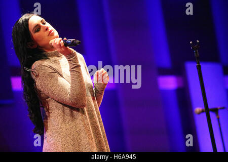 Philadelphia, PA, USA. 25. Oktober 2016. Rumer Willis Durchführung auf ihr Over The Love Tour im World Cafe Live in Philadelphia, Pa am 25. Oktober 2016 Credit: Star Shooter/Medien Punch/Alamy Live News Stockfoto
