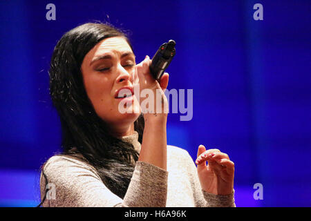 Philadelphia, PA, USA. 25. Oktober 2016. Rumer Willis Durchführung auf ihr Over The Love Tour im World Cafe Live in Philadelphia, Pa am 25. Oktober 2016 Credit: Star Shooter/Medien Punch/Alamy Live News Stockfoto