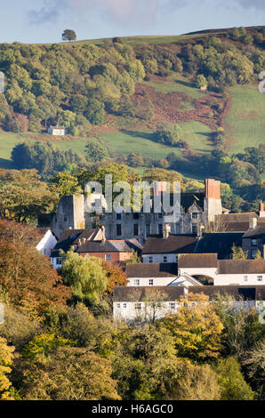 Hay-on-Wye, UK. 26. Oktober 2016. Herbstliche Sonne auf Hay-on-Wye, die Stadt der Bücher. Bildnachweis: Steven H Jones/Alamy Live-Nachrichten Stockfoto