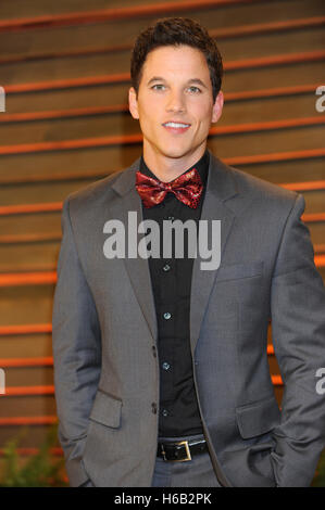 Schauspieler Mike C. Manning besucht die 2014 Vanity Fair Oscar Party am 2. März 2014 in West Hollywood, Kalifornien. Stockfoto