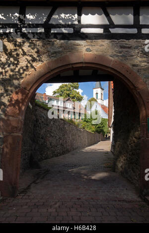 Lindenfels, Bergstraße, Deutschland Stockfoto