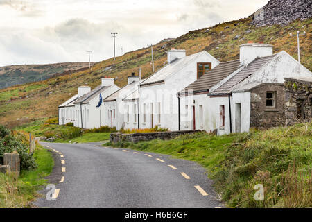 Ferienhäuser auf Valentia Island Ring of Kerry Irland Stockfoto