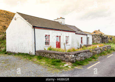 Ferienhäuser auf Valentia Island Ring of Kerry Irland Stockfoto