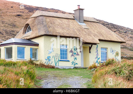 Ferienhäuser auf Valentia Island Ring of Kerry Irland Stockfoto