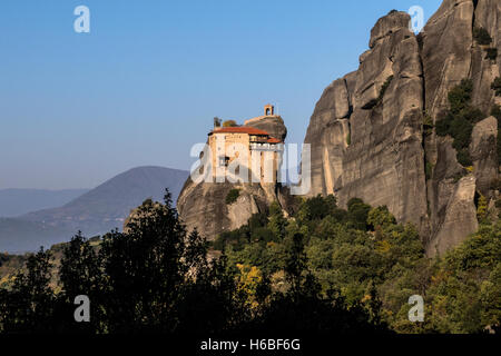 Sankt Nikolaus Anapavsas Kloster Kalambaka Meteora-Griechenland Stockfoto