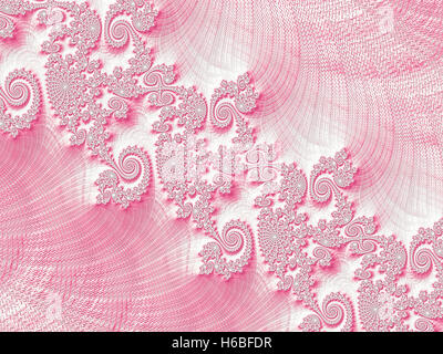 Abstrakte Textur und Spiralen - Digital generiert Stockfoto