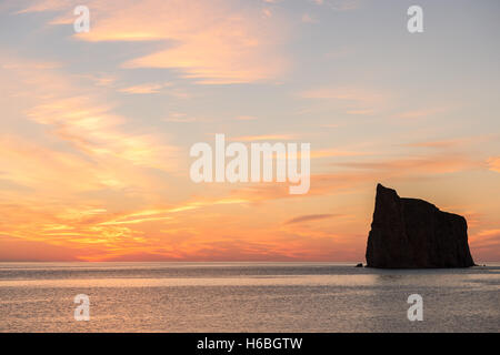 Percé Rock in der gaspésie, Kanada, 2016 Stockfoto