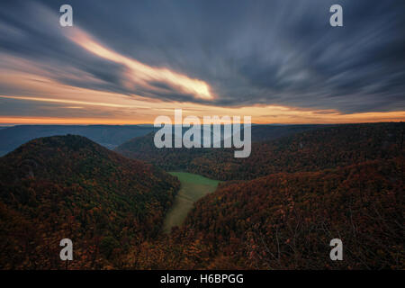 Hohenurach in Deutschland Stockfoto