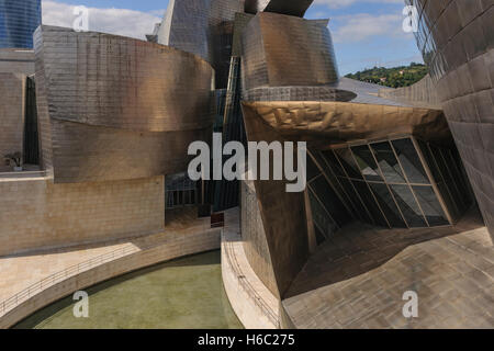Guggenheim Museum Bilbao Pais Vasco Spanien Stockfoto