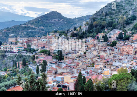 Taormina, Messina, Sizilien, Italien Stockfoto