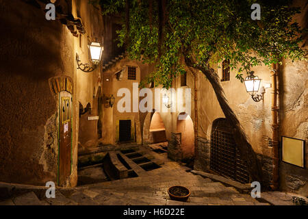 Mittelalterliche Zeit Wäsche in cefalù Stockfoto