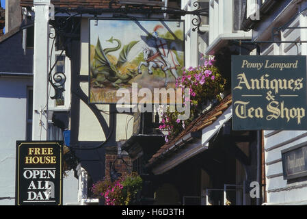 Headcorn High Street. Kent. England. UK Stockfoto