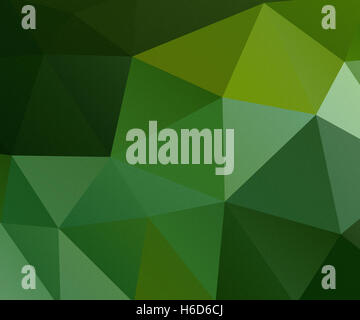 Grünes Polygon strukturiertem Hintergrund Stockfoto