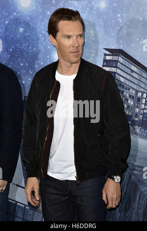 Berlin, Deutschland. 26. Oktober 2016. Berlin, Deutschland. 26. Oktober 2016. Benedict Cumberbatch besucht die "Doctor Strange" Photocall im Soho House am 26. Oktober 2016 in Berlin, Deutschland. | Verwendung Weltweit/Picture Alliance © Dpa/Alamy Live News Bildnachweis: Dpa picture-Alliance/Alamy Live News Stockfoto