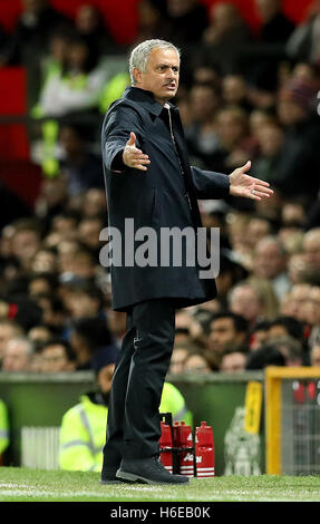 Manchester United-Trainer Jose Mourinho Stockfoto