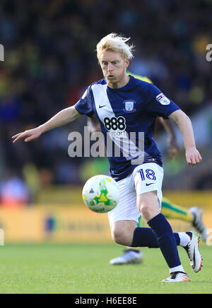 Preston North End Ben Pringle Stockfoto