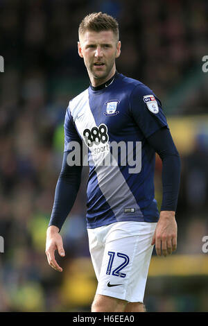 Preston North End Paul Gallagher Stockfoto