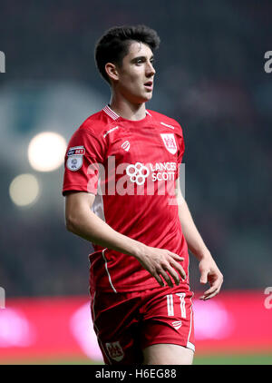 Bristol City Callum O'Dowda während der EFL-Cup Runde 16 match bei Ashton Gate, Bristol. Stockfoto