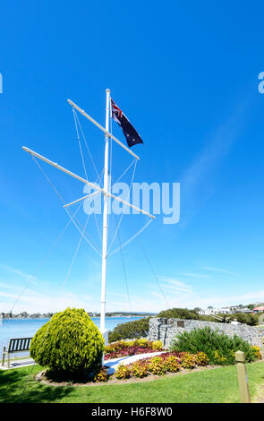 War Memorial, Merimbula, New South Wales, NSW, Australien Stockfoto