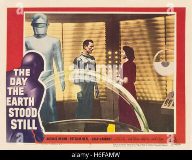 Der Tag, den die Erde Still - Filmplakat Stand- Stockfoto