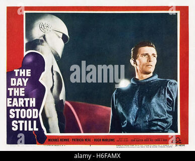 Der Tag, den die Erde Still - Filmplakat Stand- Stockfoto