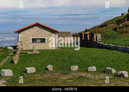 Fuerte del Rastrillar in La Atalaya, Laredo, Kantabrien, Spanien, Europa. Stockfoto