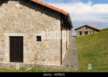 Fuerte del Rastrillar in La Atalaya, Laredo, Kantabrien, Spanien, Europa. Stockfoto