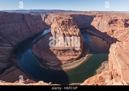 USA-Seite-Arizona-Colorado River Pferd Schuh Biegung Stockfoto