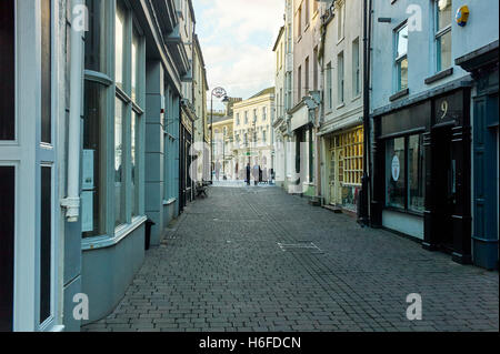 Malew Straße in Castletown, Isle Of Man Stockfoto