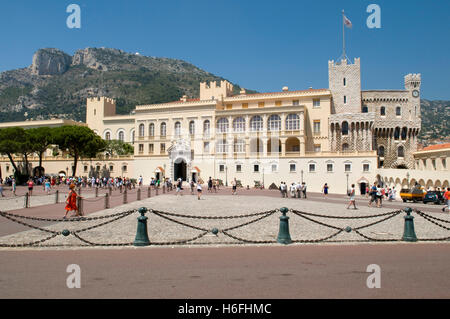Fürstlichen Palais, Palais Princier du Monaco, Montecarlo, Cote d ' Azur, Monaco, Europa Stockfoto