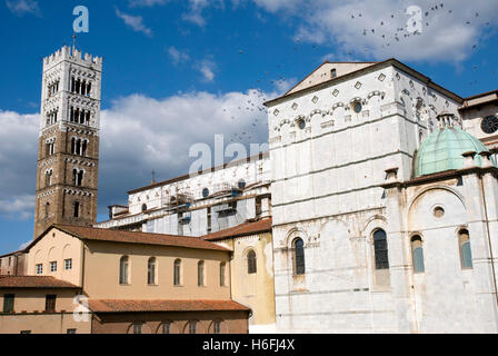 Kathedrale Duomo San Martino, Lucca, Toskana, Italien, Europa Stockfoto