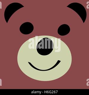 Lustige Cartoon Tierspielzeug zu tragen. Vektor-Illustration. Stock Vektor