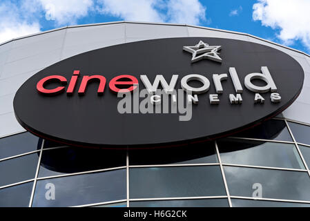 Cineworld Kino logo Stockfoto