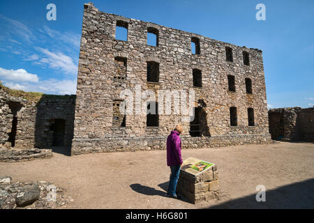 Ruthven Kaserne in der Nähe von Kingussie, Highlands, Schottland. Stockfoto