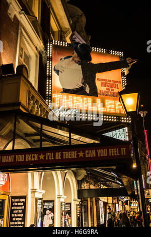 Michael Jacksons Thriller im Lyric Theatre im Theaterland an der Londoner Shaftesbury Avenue, SOHO, Großbritannien Stockfoto