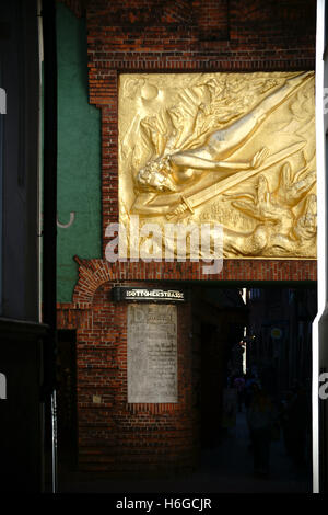 Boettcher-Straße Bremen Stockfoto