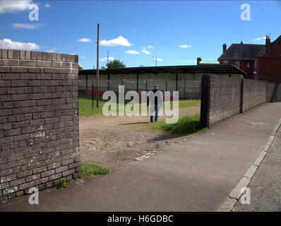 Drumchapel Amateur F.C.privided spielen die bescheidenen Anfänge von Sir Alex Ferguson, David Moyes und Andy Gray noch im Glenhead Park, Stockfoto