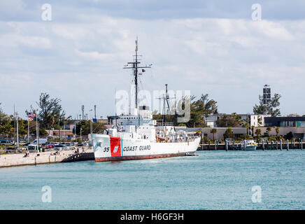 Coast Guard Schiff und Station auf Key West, Florida Stockfoto