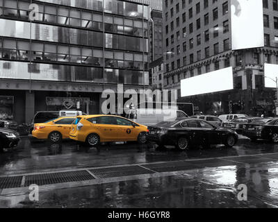 NEW YORK CITY - 20. September: Times Square, 2015 in New York, Vereinigte Staaten von Amerika Stockfoto