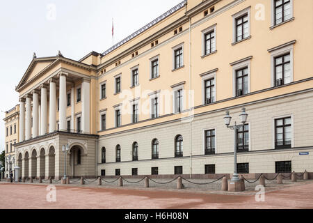 Der königliche Palast, Det königlichen Slott, Oslo, Norwegen Stockfoto