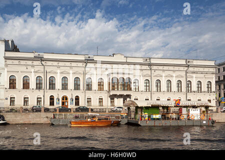 Fabergé Museum, Schuwalow-Palast, St. Petersburg, Russland Stockfoto